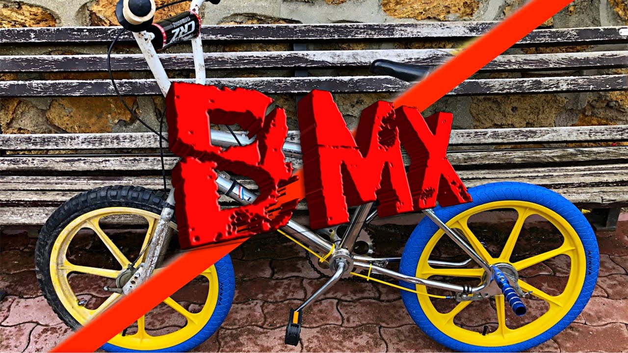 JE RESTAURE UN BMX POUR PWMAN