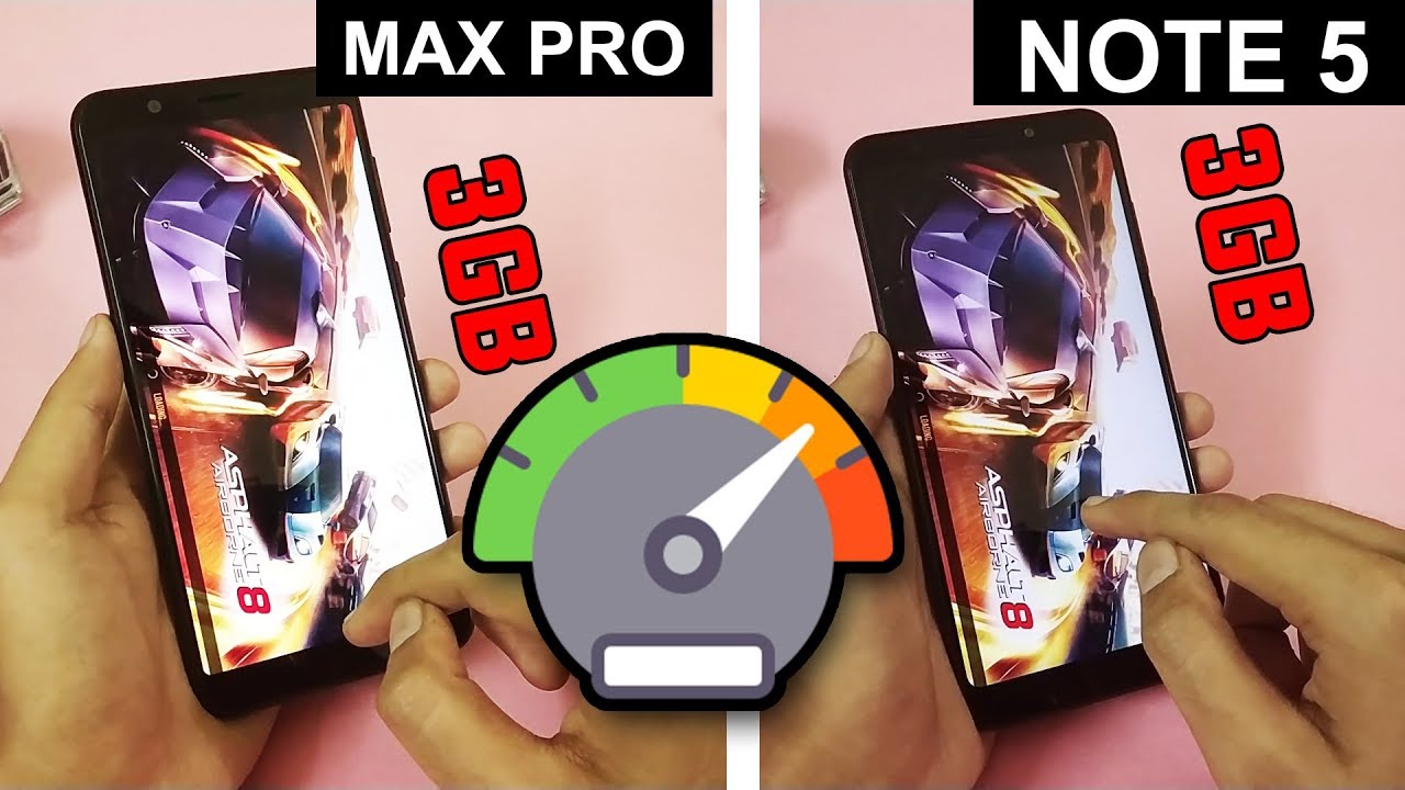Asus Zenfone Max Pro vs. Redmi Note 5 SPEED TEST (3/32GB) | HINDI