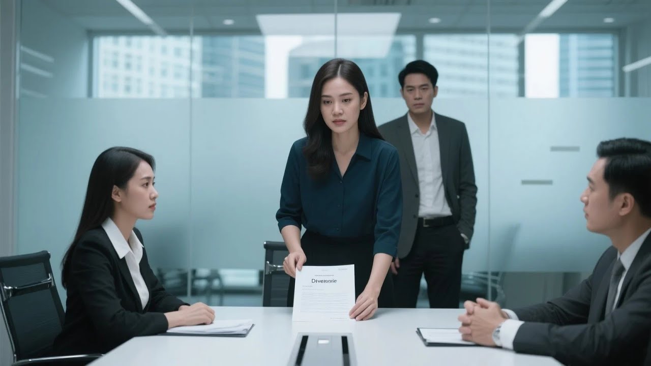 Chồng bảo vệ thư ký, tát tôi giữa phòng họp; ký đơn ly hôn, tôi khiến công ty hắn bay màu chỉ trong