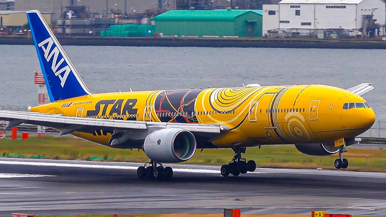 Tokyo HANEDA Airport Plane Spotting [HND/RJTT] / 羽田空港 | Close Up Pushback, Engine Start & Taxiing