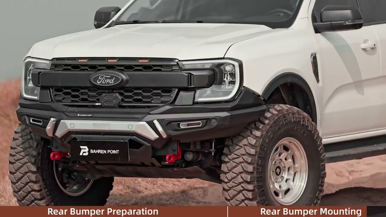 T2278 Ford Ranger Rear Bumper Installation Video