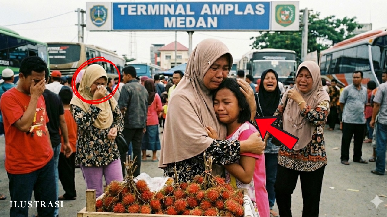 Anak Hilang 10 Tahun Ditemukan Jual Rambutan di Terminal Medan! Kisah Nyata Mengharukan Bikin Nangis