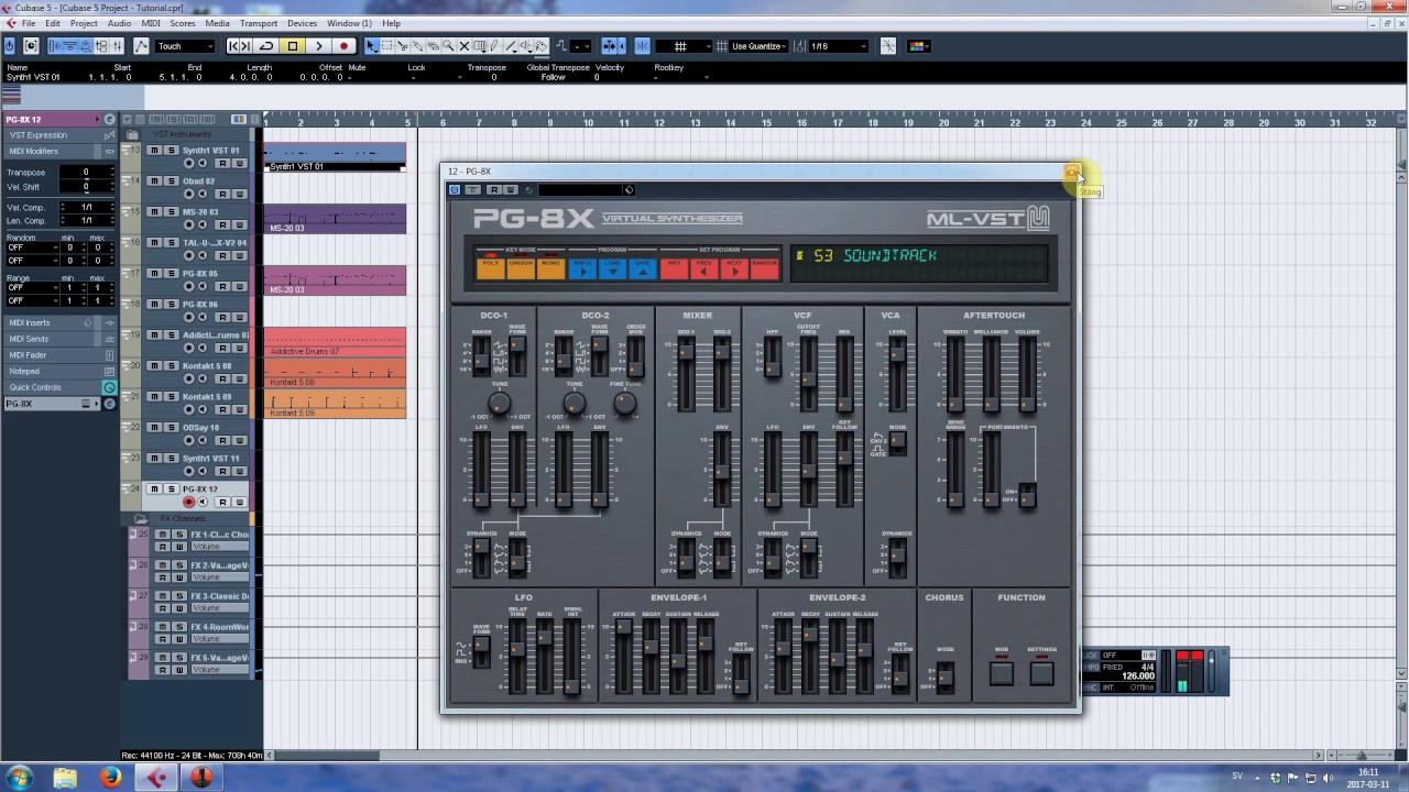 Making an 80s pop/italo song -  Tutorial (kind of) part 1