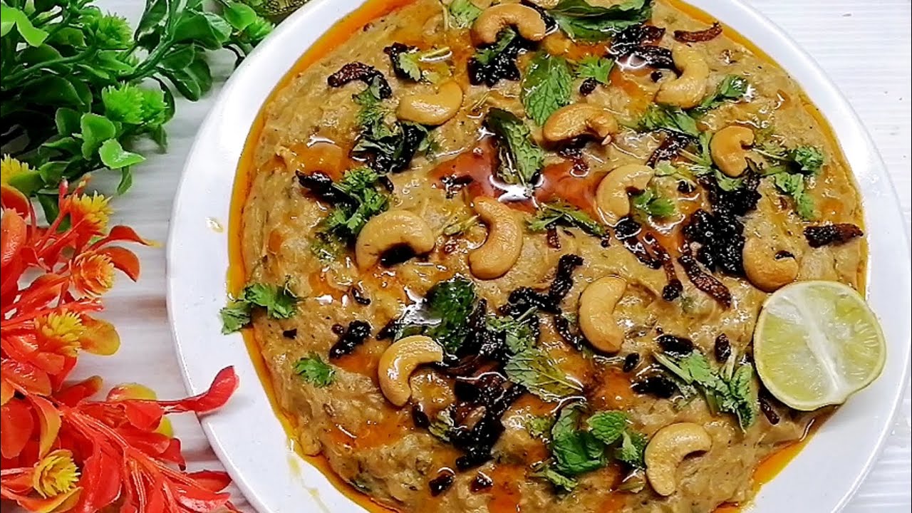 World Famous Hyderabadi Chicken Harees Recipe | Original Shadi Wala Harees | Chicken Haleem