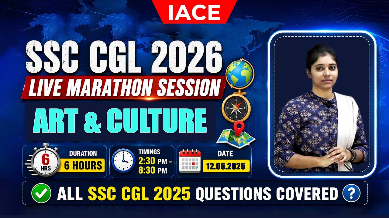 🔥 𝐒𝐒𝐂 𝐂𝐆𝐋 𝟐𝟎𝟐𝟔 𝐋𝐈𝐕𝐄 𝐌𝐀𝐑𝐀𝐓𝐇𝐎𝐍 𝐒𝐄𝐒𝐒𝐈𝐎𝐍𝐒 | 𝐍𝐎𝐍-𝐒𝐓𝐎𝐏 𝟔 𝐇𝐨𝐮𝐫𝐬 | 𝐀𝐑𝐓 & 𝐂𝐔𝐋𝐓𝐔𝐑𝐄 🎨 @𝟐:𝟑𝟎𝐏𝐌 | 𝐈𝐀𝐂𝐄