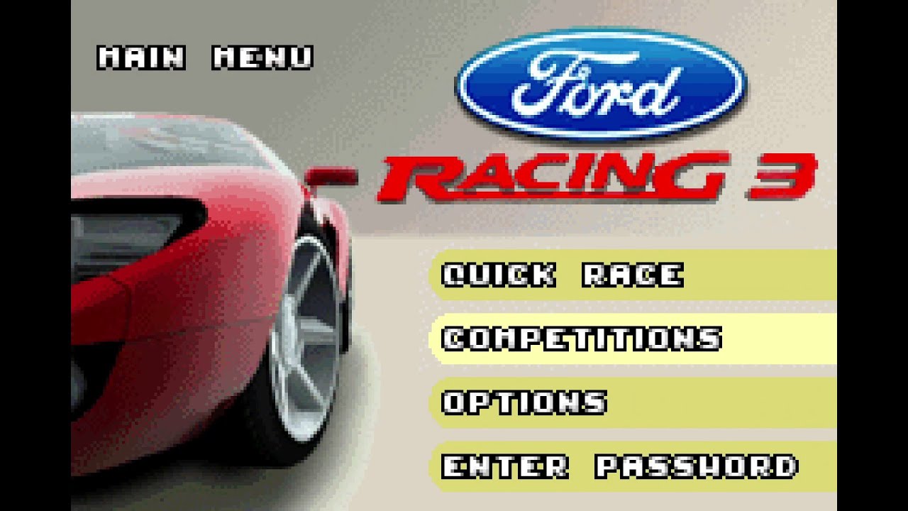 Ford Racing 3. [GBA - Destination, Empire, Visual Impact]. (2005). Full  Play.