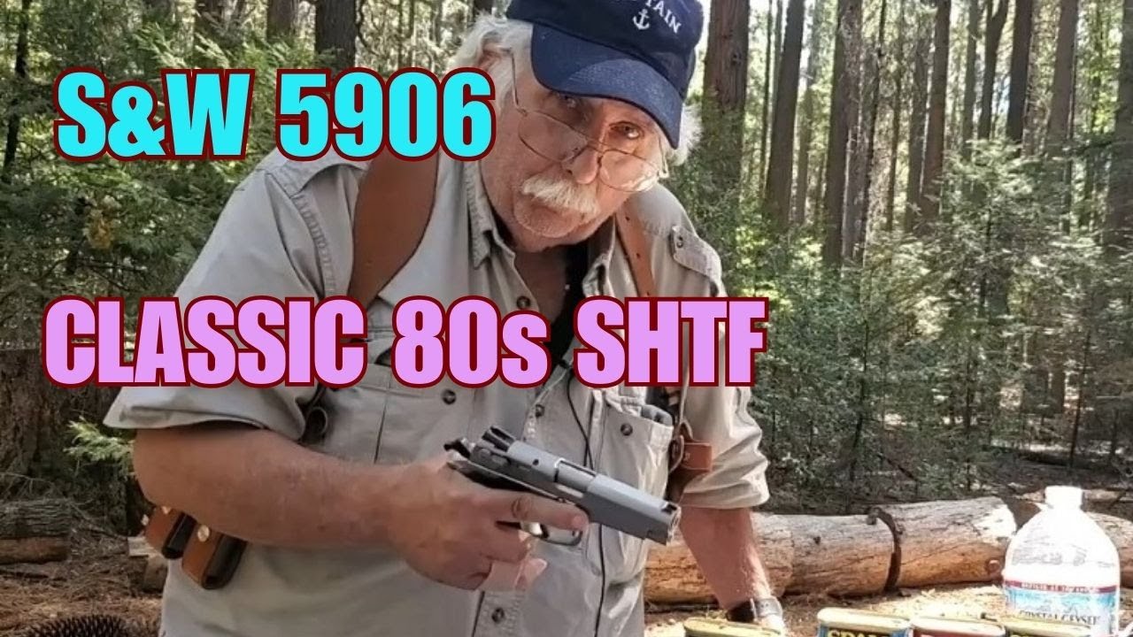 S&W 5906: Классический пистолет для экстремальных ситуаций 80-х.