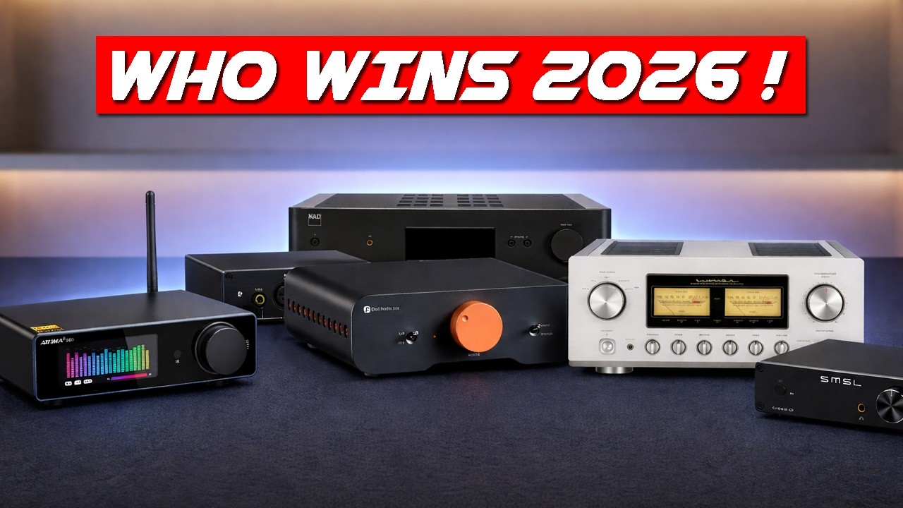 Топ-5 лучших стереоусилителей Hi-Fi 2026 года | Кристально чистый звук и теплота лампового звучания