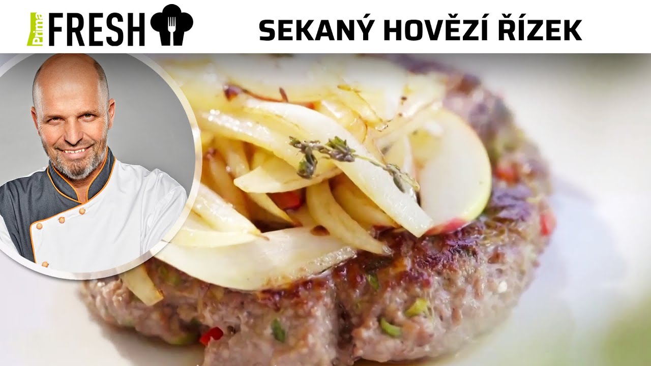Sekaný hovězí řízek podle Zdeňka Pohlreicha | Tradiční a poctivý oběd