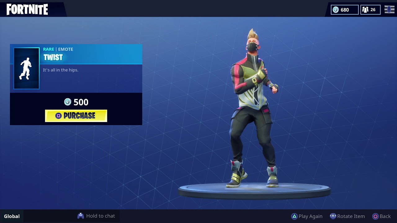 FORTNITE TWIST EMOTE (1 HOUR)