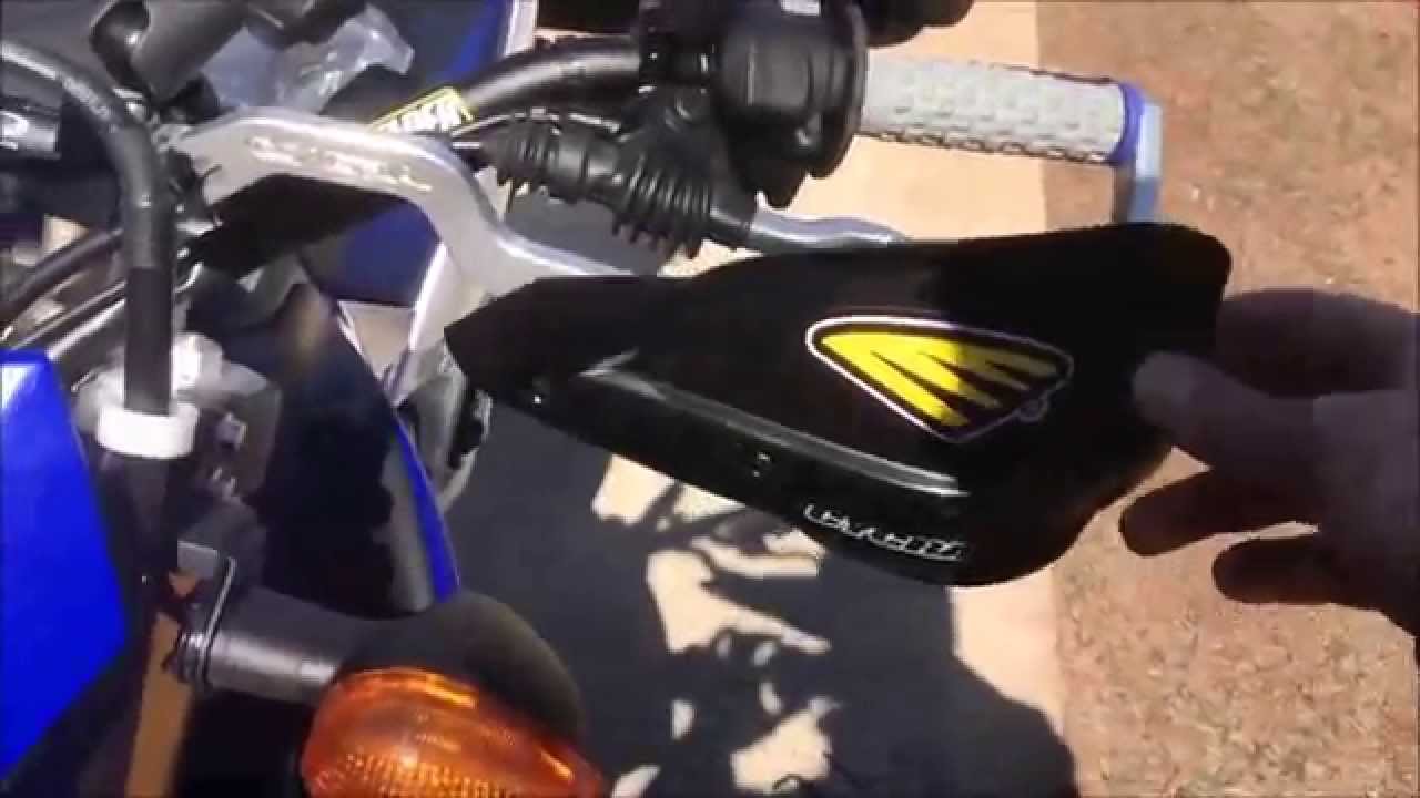 Yamaha WR250R Cycra ProBend handguard install