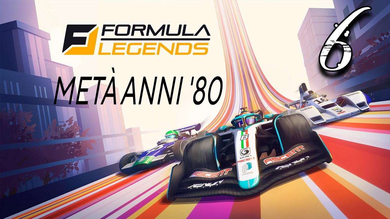 BELLISSIME Vetture Anni '80 su Formula Legends - GAMEPLAY ITA - Ep. 6