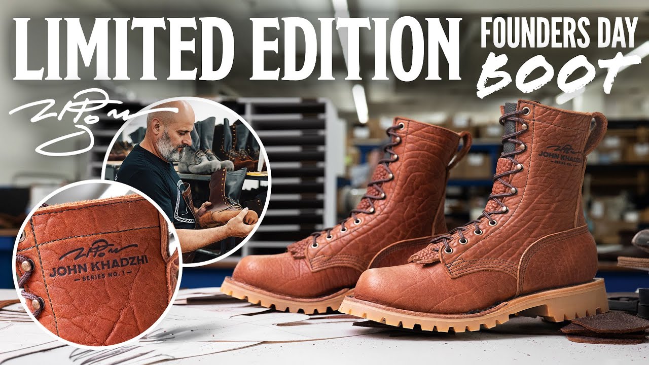 How its Made: Limited Edition FOUNDER'S DAY Boot (full build)