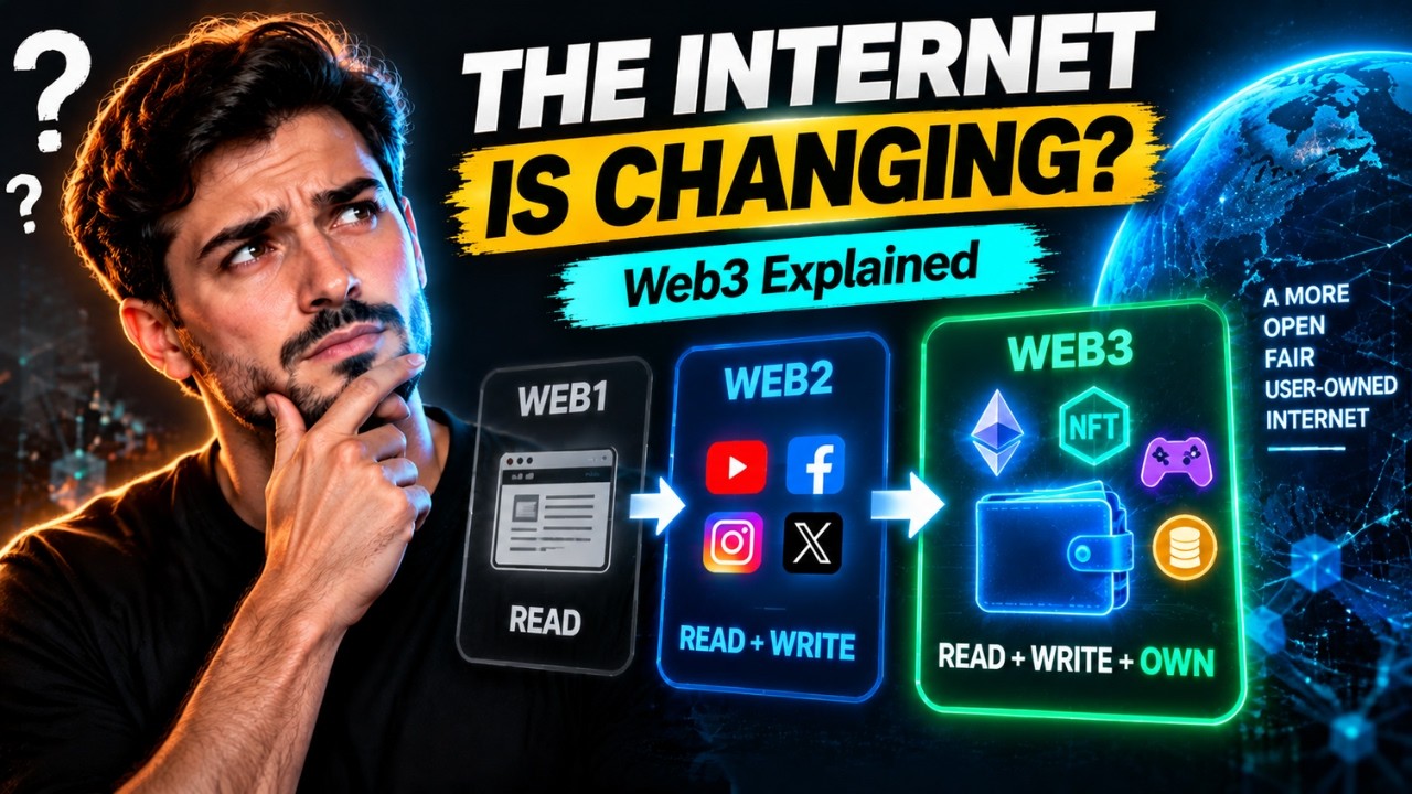 What Is Web3? Web3 Explained Simply (The Future of the Internet?)