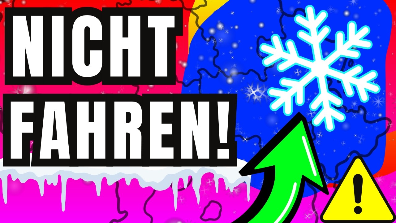 🚨 LIVE: Blitzeis & Hochwasser! Straßen-Chaos droht - VORSICHT!