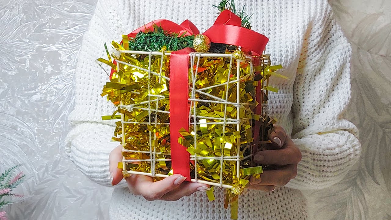 Новогодний ДЕКОР своими руками | Подарок под Ёлку 🎄 Лакси
