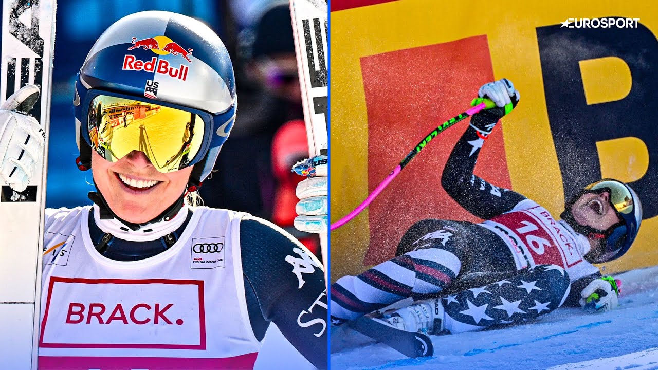 LINDSEY VONN eterna! A 41 anni regola tutte in DISCESA, rivivi la sua prova magica