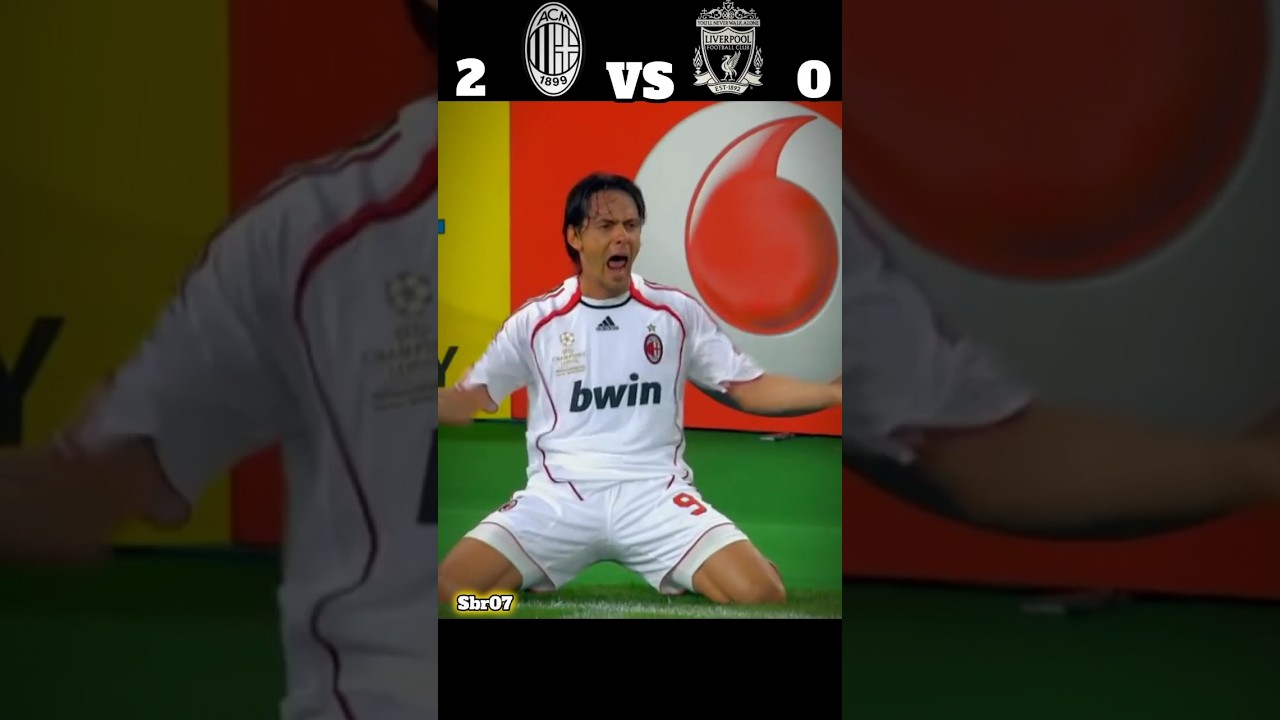 Ac Milan Vs liverpool 2-1 Final Champions 2007 | highlights & All Goals HD
