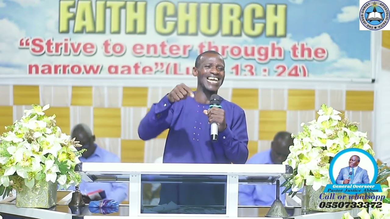 EYE SERVICE. THE JESUS CHRIST APOSTOLIC FAITH CHURCH