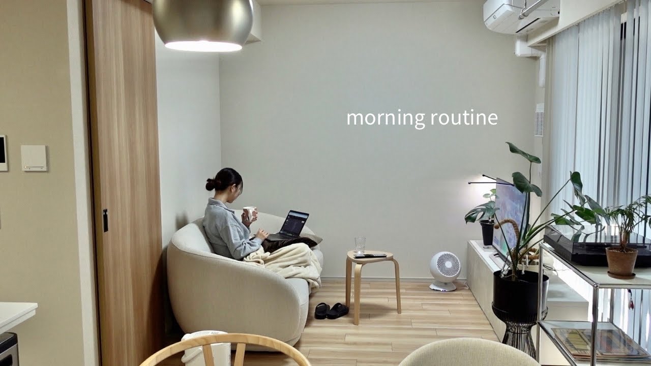朝活で始める休日☀️心と身体を巡らせる冬の朝、グルテンフリーおやつ | morning routine