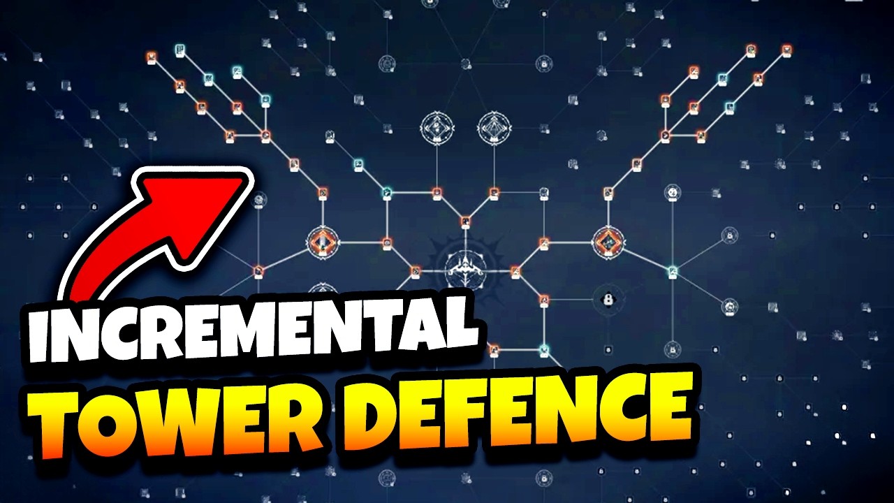 This Incremental Tower Defense has a Path of Exile Skill Tree! | Ash Warden