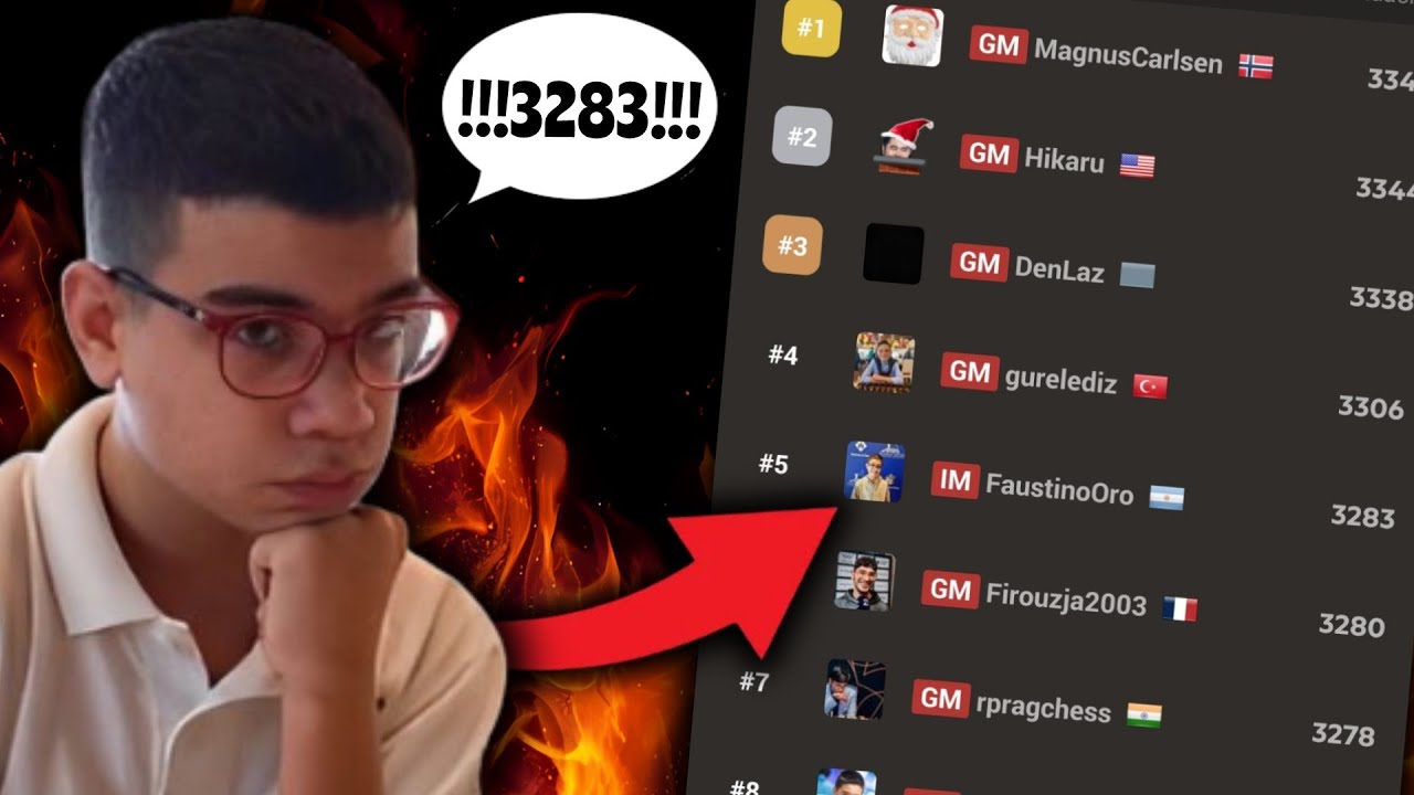 !!!YA ES TOP 5 DEL MUNDO🤯💥!!! | Oro vs. Sanal | (Chess.com).
