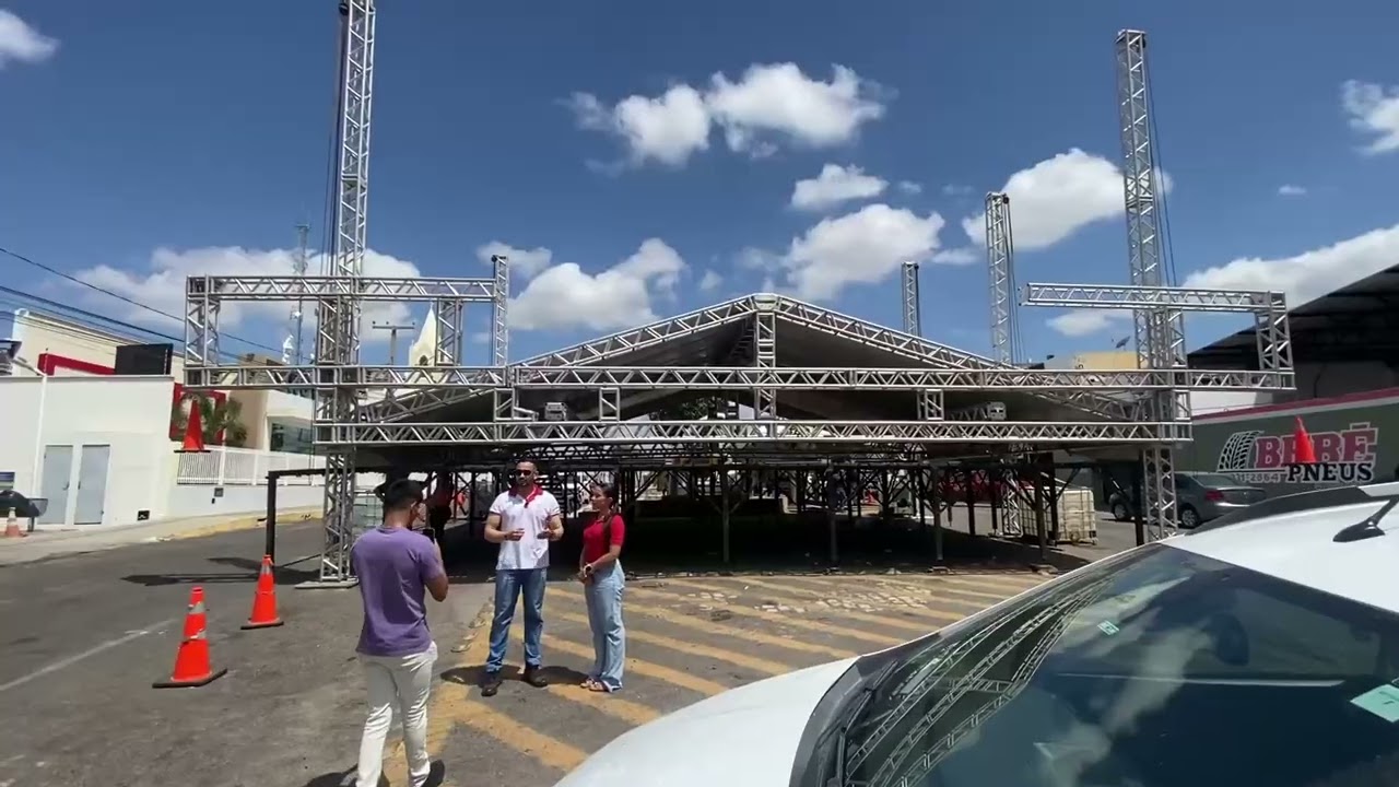 Carnaval 2026: Palcos do Carnaval já começam a ficar prontos