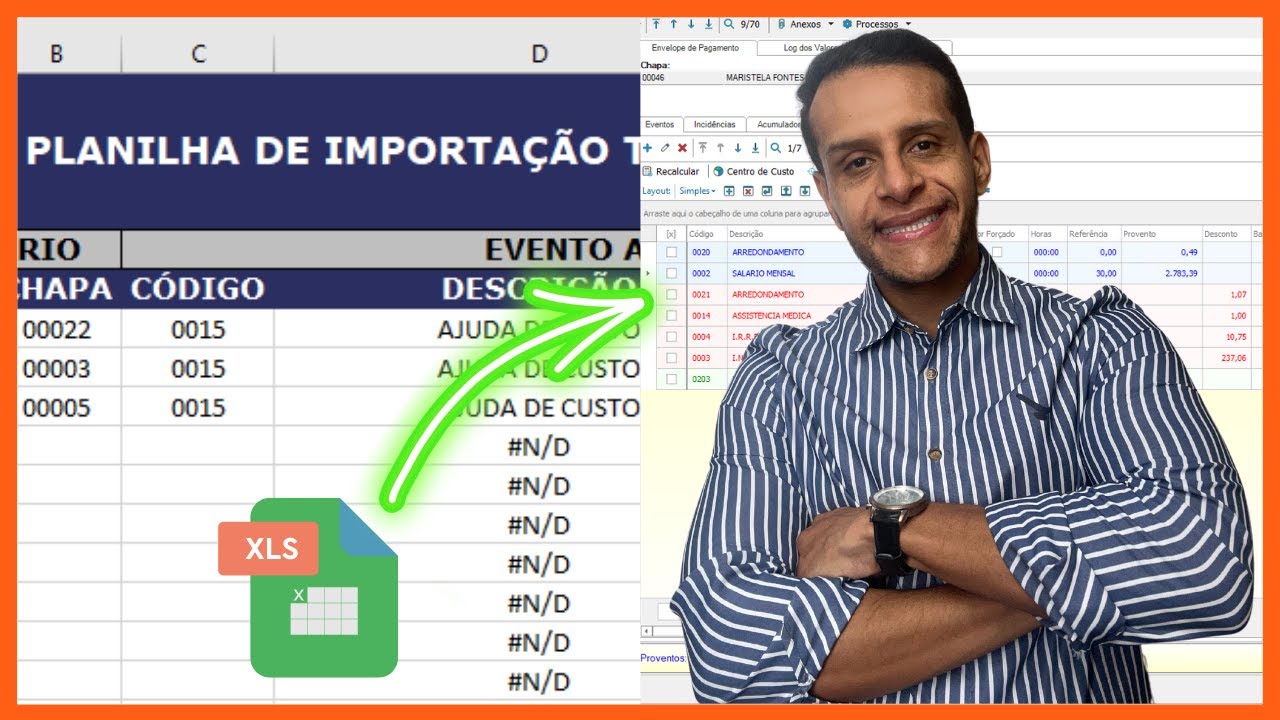 Importação de Movimentos - RM Labore - TOTVS Folha de Pagamento