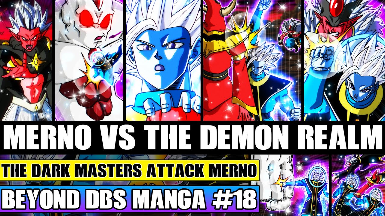 Beyond Dragon Ball Super Raijins History On Angel Merno Vs The Dark Masters And The Demon Realm!