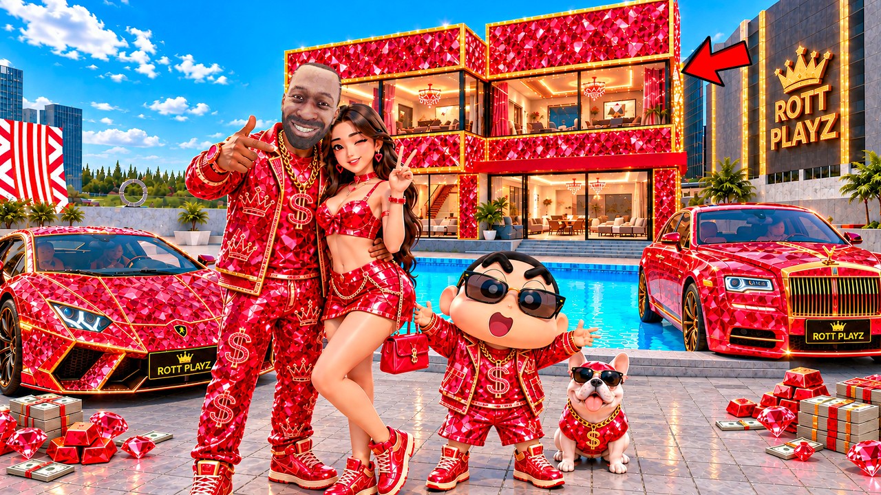 Franklin Get Ruby House in Indian Bike Driving 3D