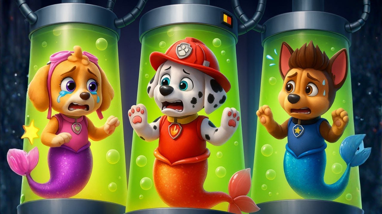 MARSHALL x SKYE Mermaid Fall In Love?! CHASE IS SO ANGRY | PAW Patrol Ultimate Rescue | Rainbow 3