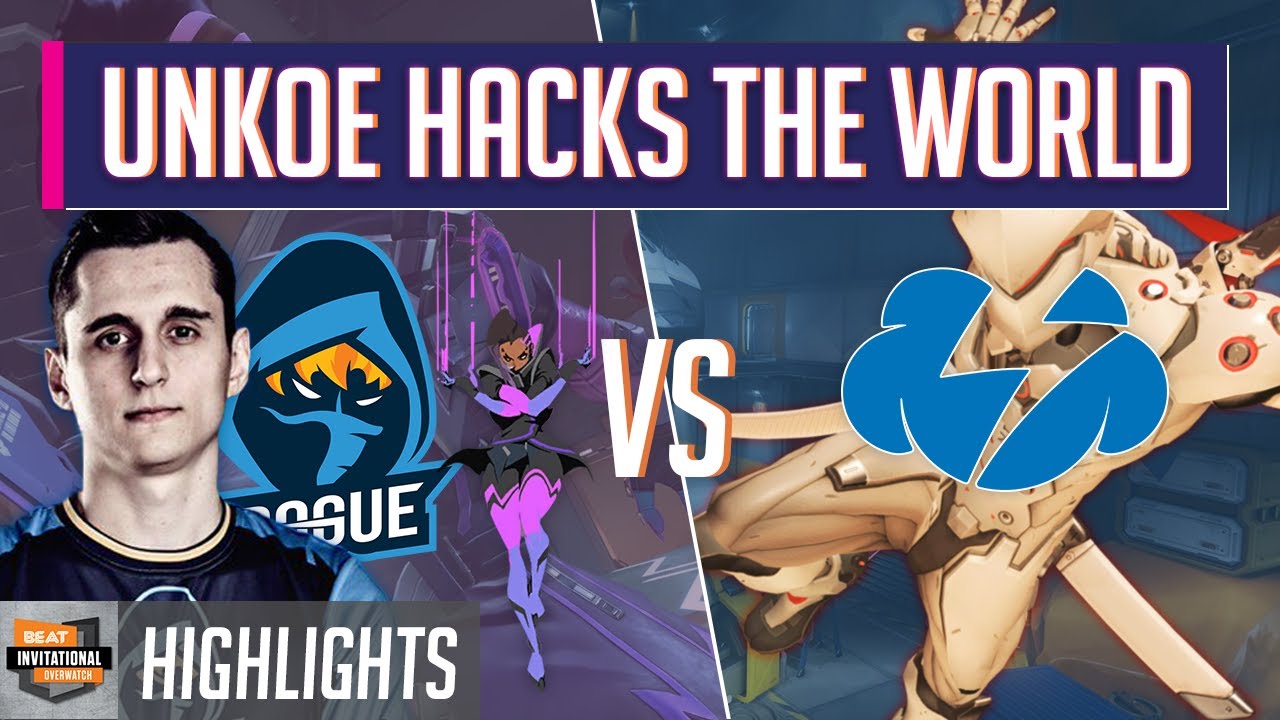 Rogue vs Tempo Storm - uNKOE The Master Hacker | Overwatch Beat Invitational S2 Esports Highlights