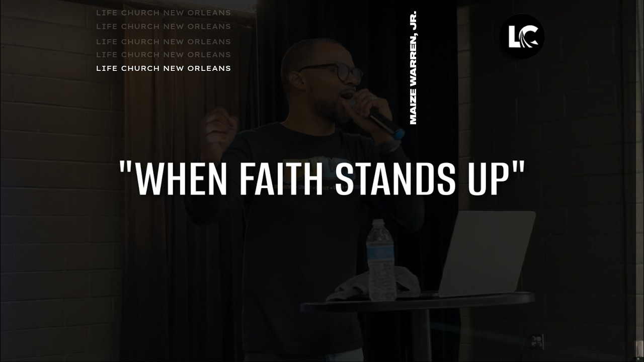 “When Faith Stands Up”