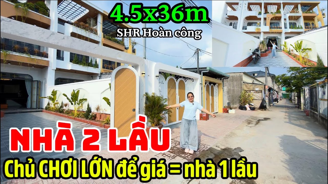 🔥BẤT NGỜ BẬT NGỬA - Chủ chơi lớn bán nhà 2 lầu giá chỉ bằng căn 1 lầu - Có sân thượng GẦN TRƯỜNG HỌC