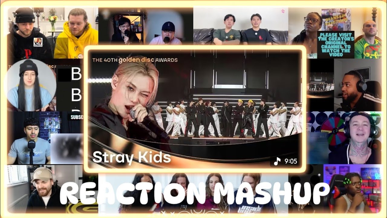 [40th Golden Disc Awards] Stray Kids - Full Performance | REACTION MASHUP