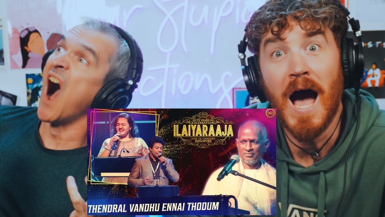 Thendral Vandhu Ennai Thodum | Thendrale Ennai Thodu | Ilaiyaraaja Live Concert Singapore REACTION!