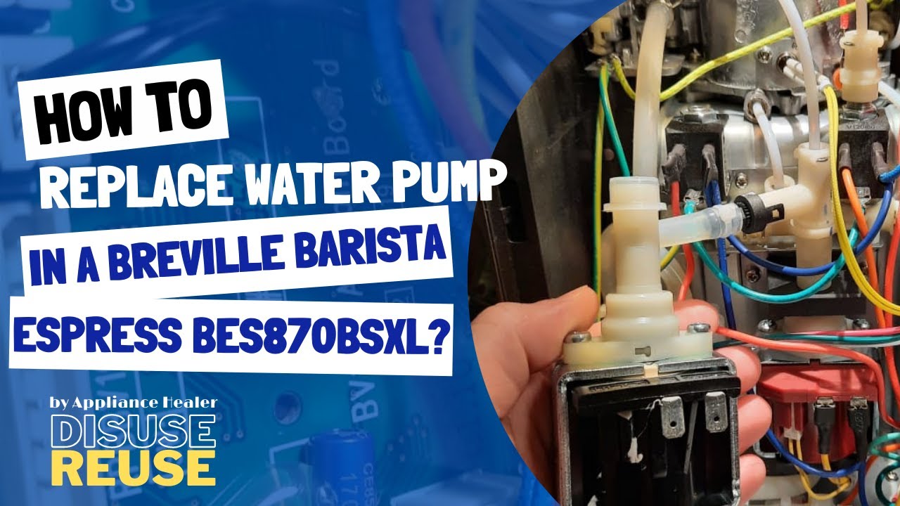 Don't just watch Please subscribe also. How to replace water pump in breville barista express.
