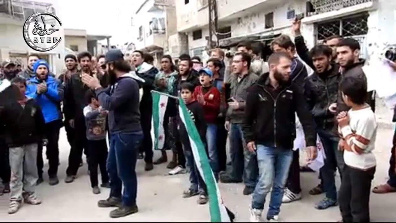 خطوة || شاهد خروج مظاهرات بمدينة تلبيسة طالبت بإسقاط رأس النظام و رموزه