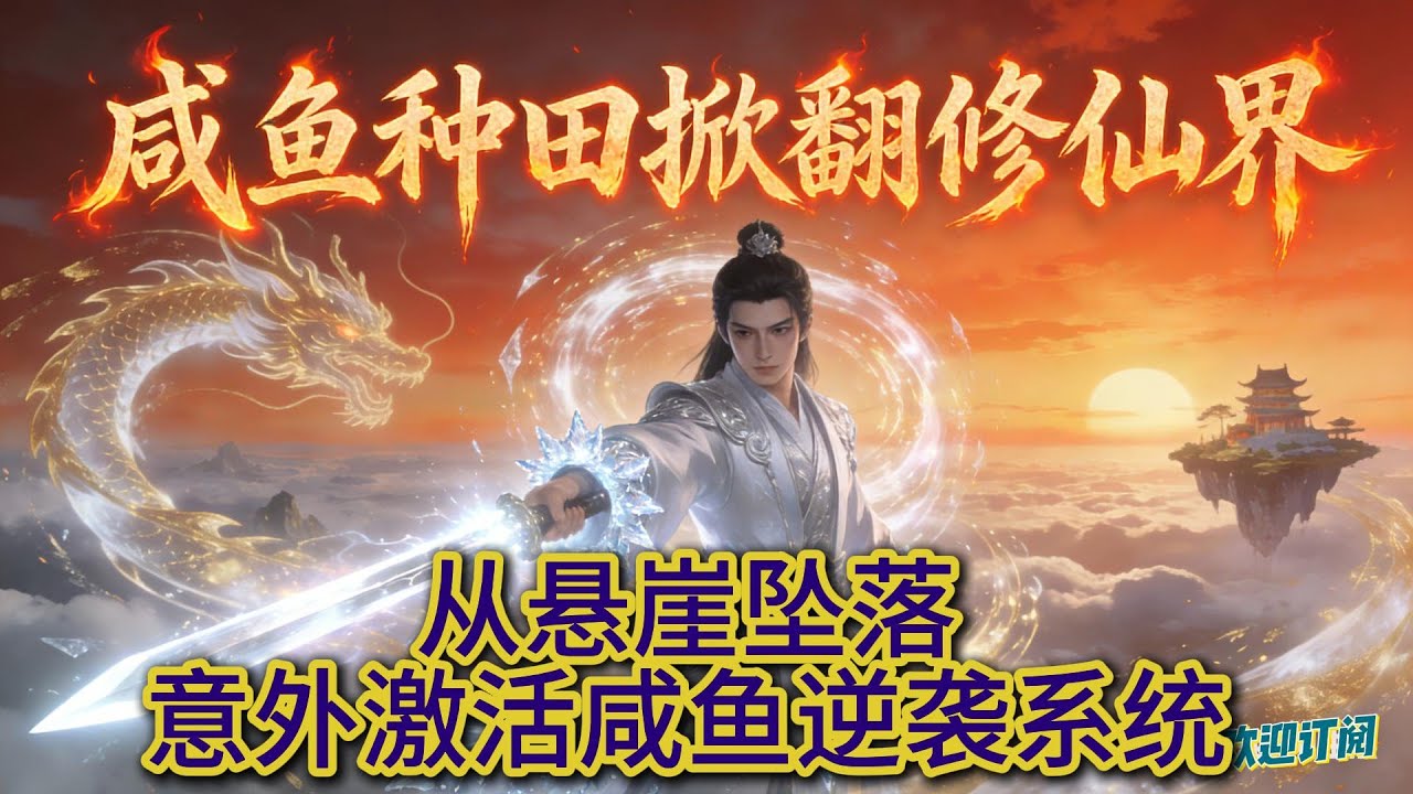 《咸鱼种田掀翻修仙界》被家族嘲讽无灵根的废物？绑定咸鱼逆袭系统，越摆烂奖励越丰厚！#玄幻 #系统 #爽文