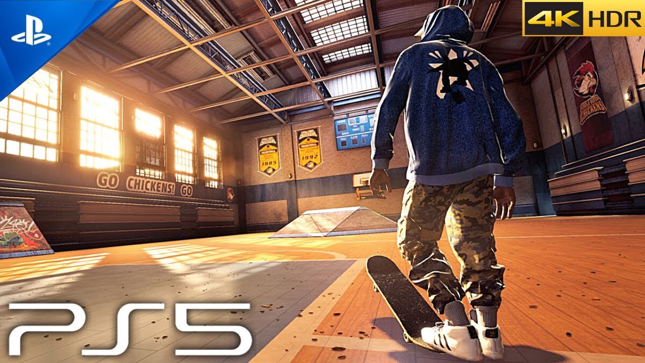 (PS5) Tony Hawk's Pro Skater 1 + 2 Gameplay | Ultra High Realistic Graphics [4K HDR 60 FPS]