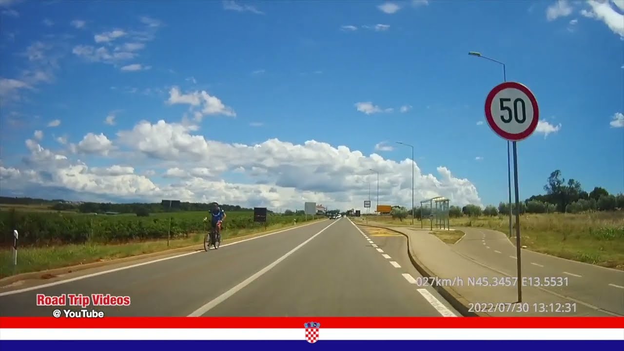 Relaxing Drive Road Trip from Umag, over Pula to Ploce, Croatia | Travel Guide