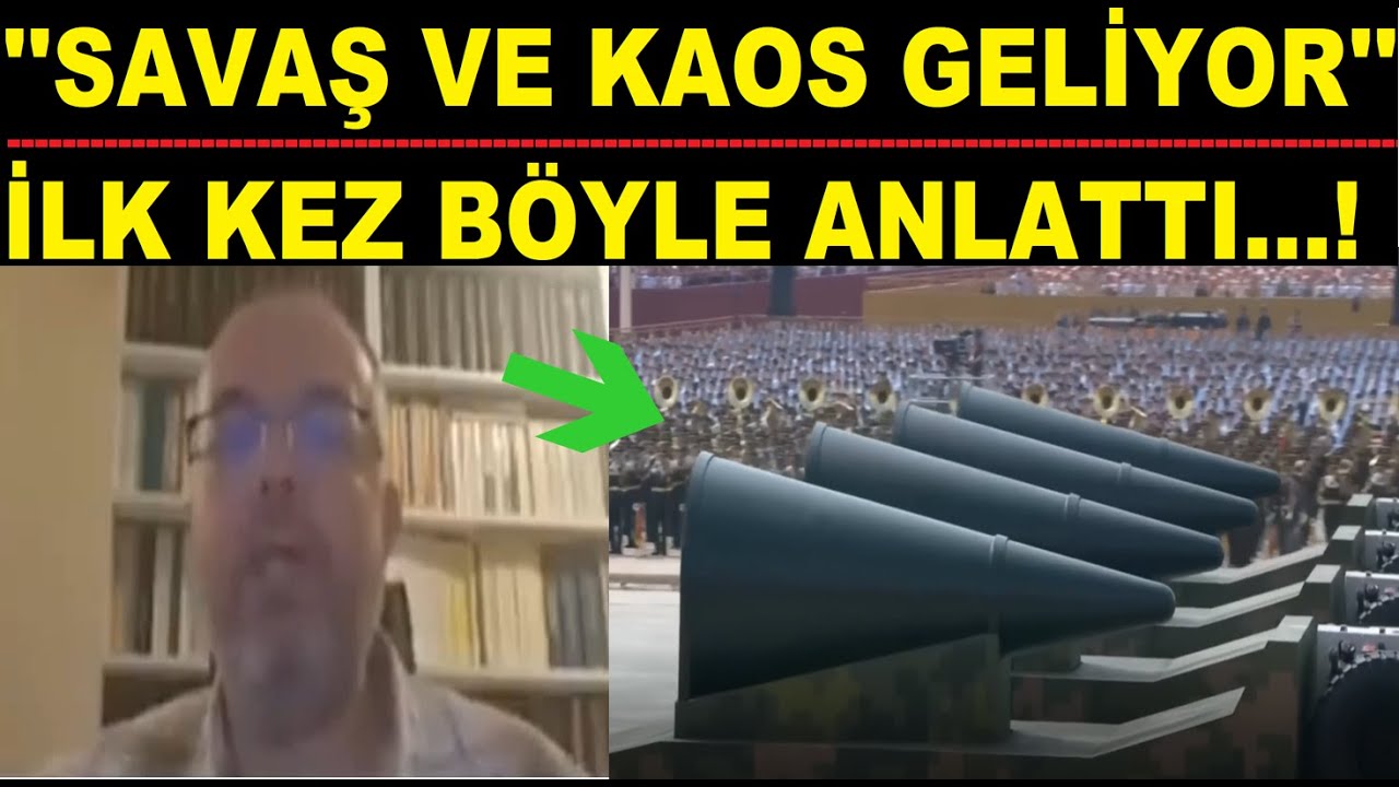 İLK KEZ ANLATTI...! YAKINDA SAVAŞ VE KAOS BAŞLAYACAK.!