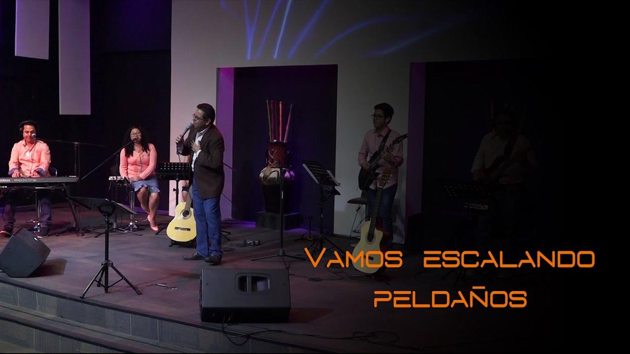 VAMOS ESCALANDO PELDAÑOS - Héctor Jiménez y su grupo de alabanza.