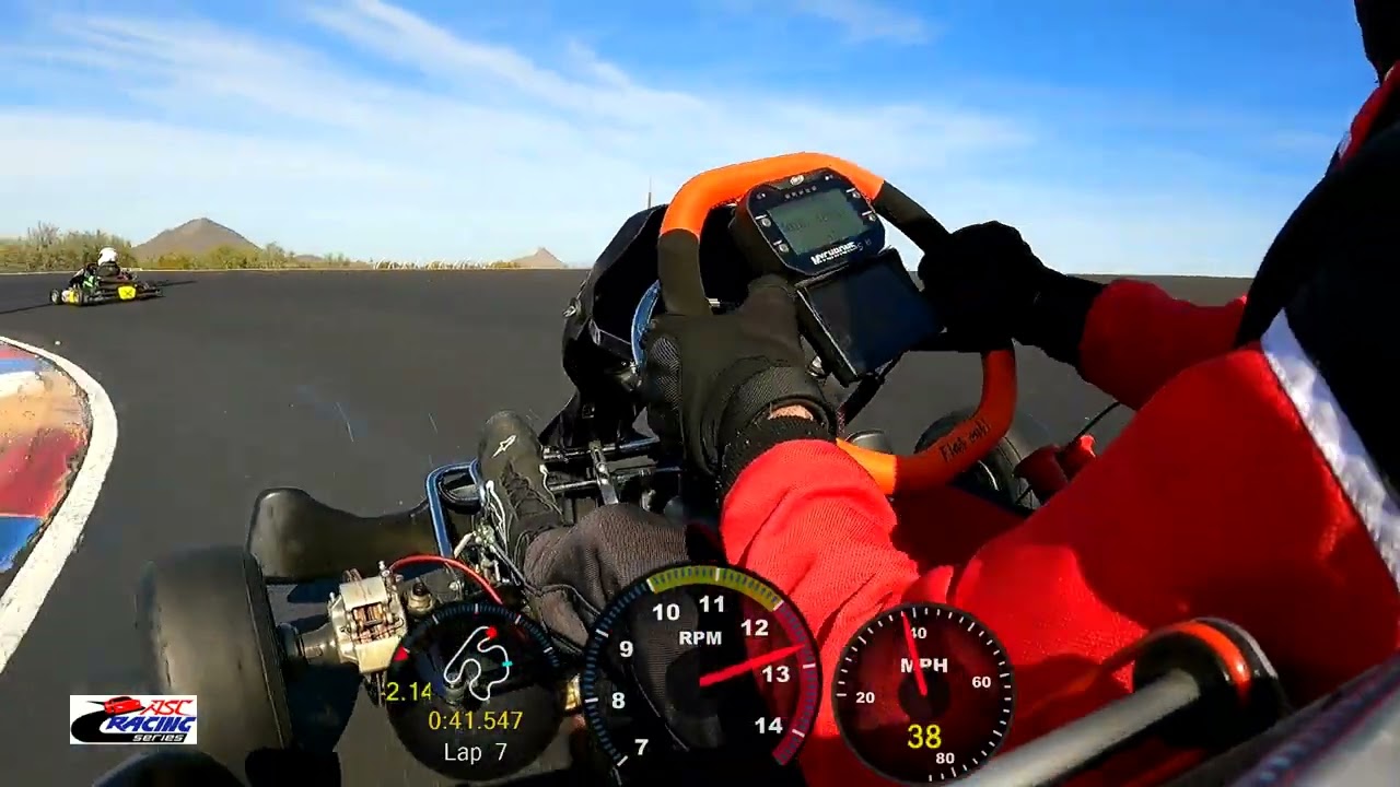 Kart Practice with F1 Style Shifter Paddles - December 20, 2025 -  PKRA Vintage CCW