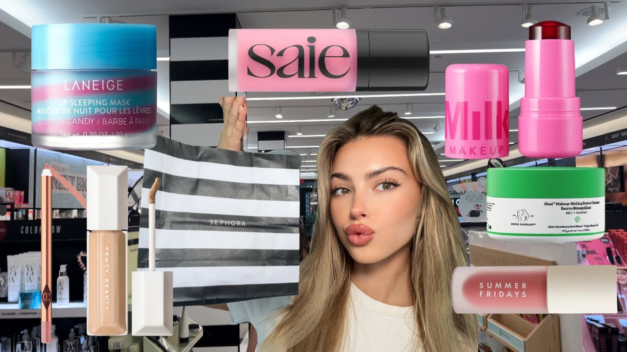 NEW VIRAL MAKEUP SHOPPING AT SEPHORA + HAUL♡