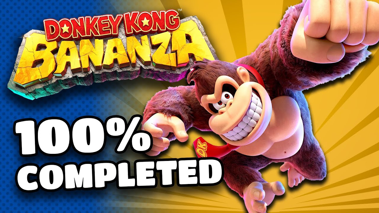The Journey to 100% Completing Donkey Kong Bananza