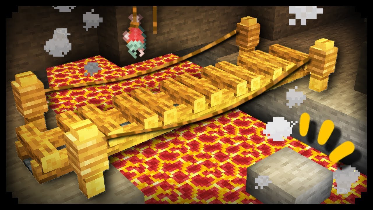 ✔ 9 строительных трюков с костром в Майнкрафт