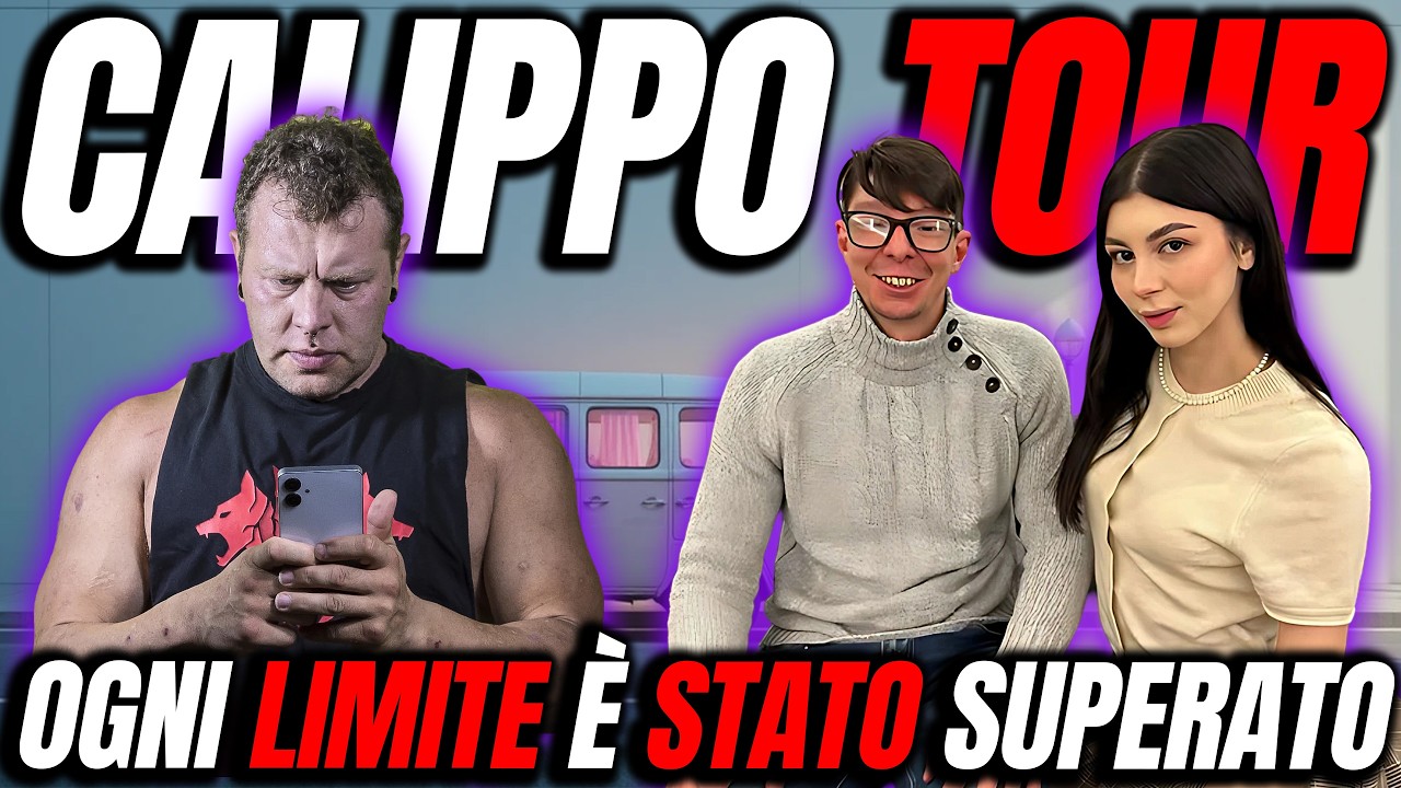 CALIPPO TOUR SFRUTTATRICE DI DISABILITA?! che schifo