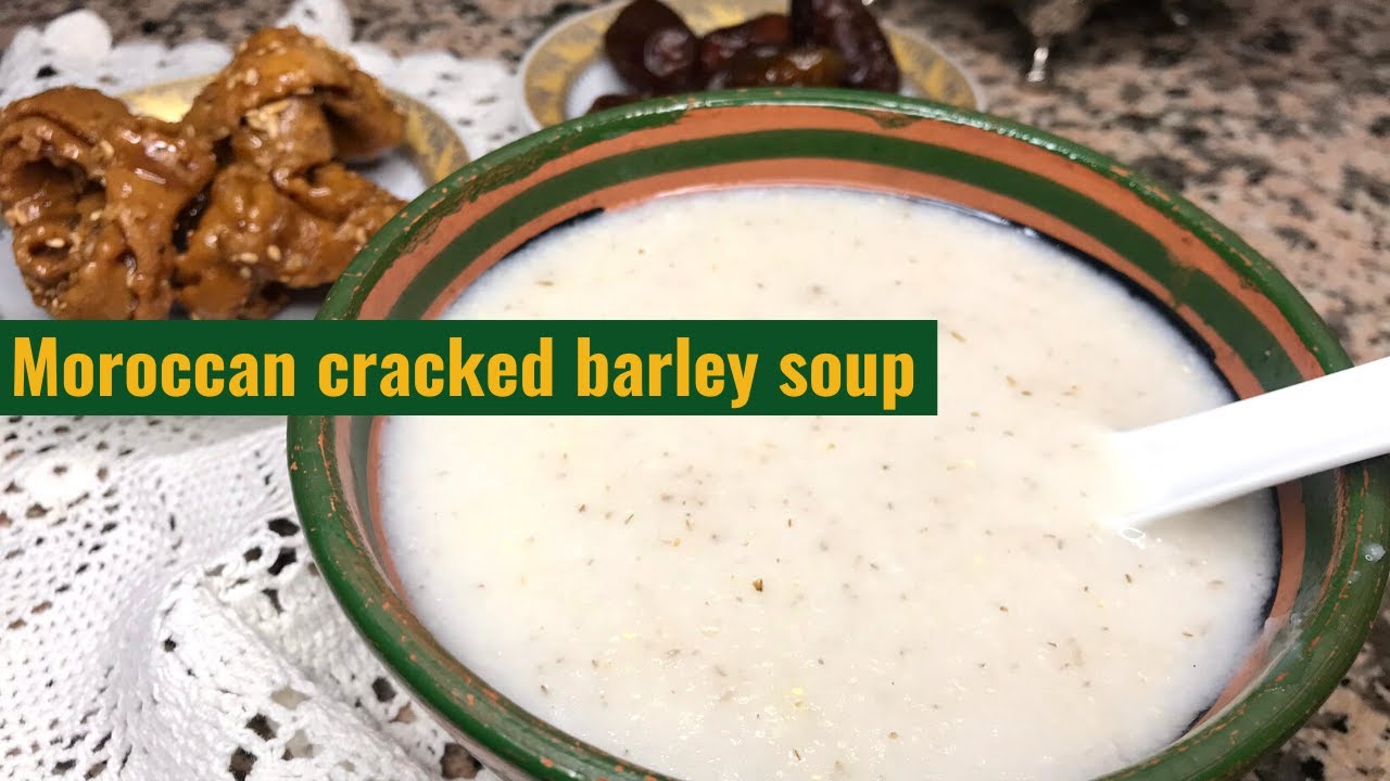 Cracked barley Moroccan Soup | Hssoua Belboula | Dchicha