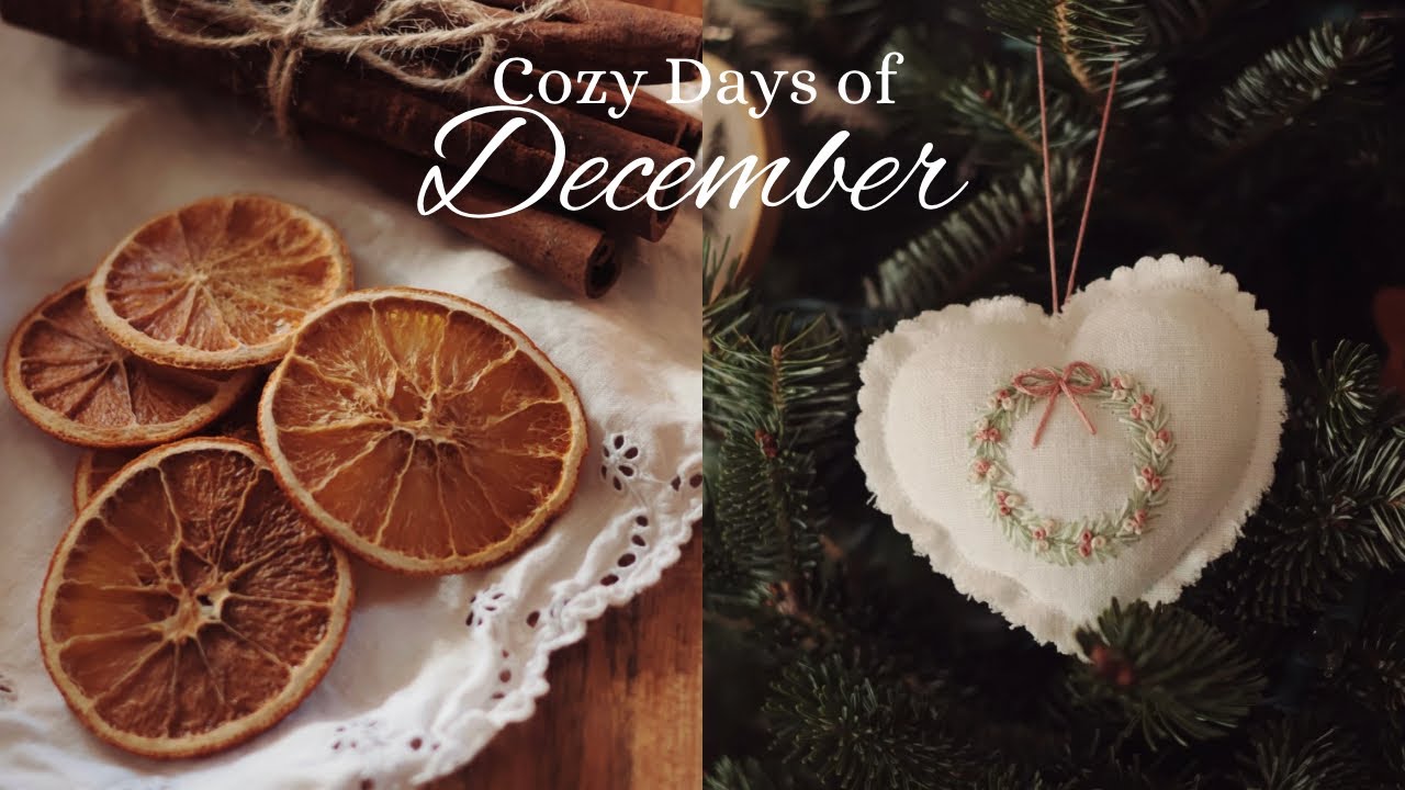 Slow Living in December | Cozy Decorating and Baking